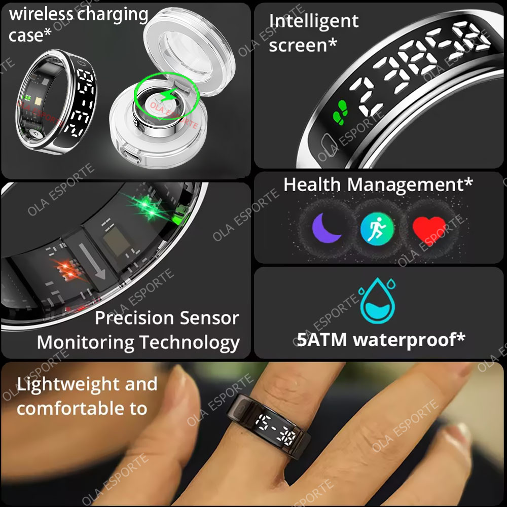 R13 Smart Ring with Display Sc - Women'S Health & Wellness Center recensie en prijs