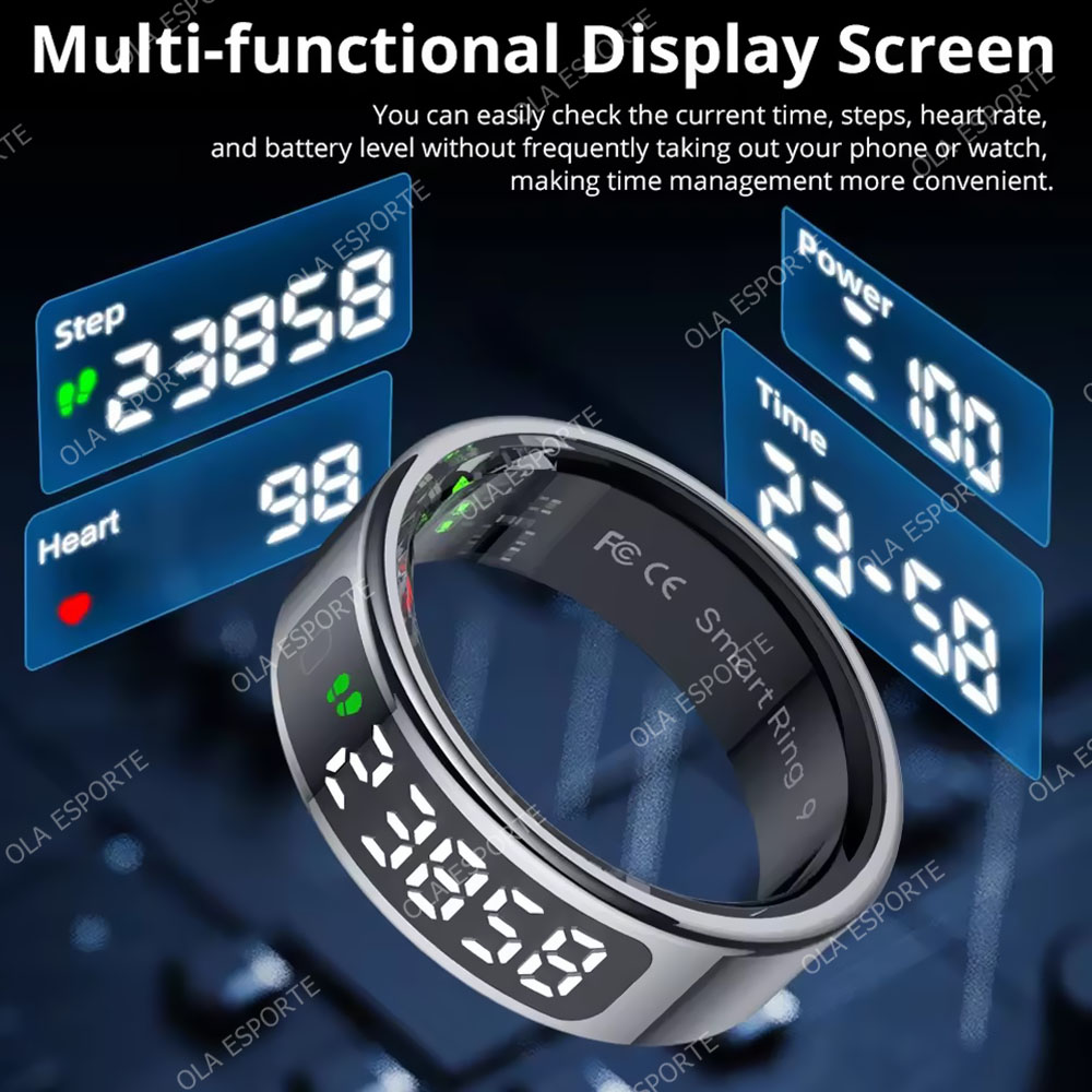 R13 Smart Ring with Display Sc - Women'S Health & Wellness Center recensie en prijs