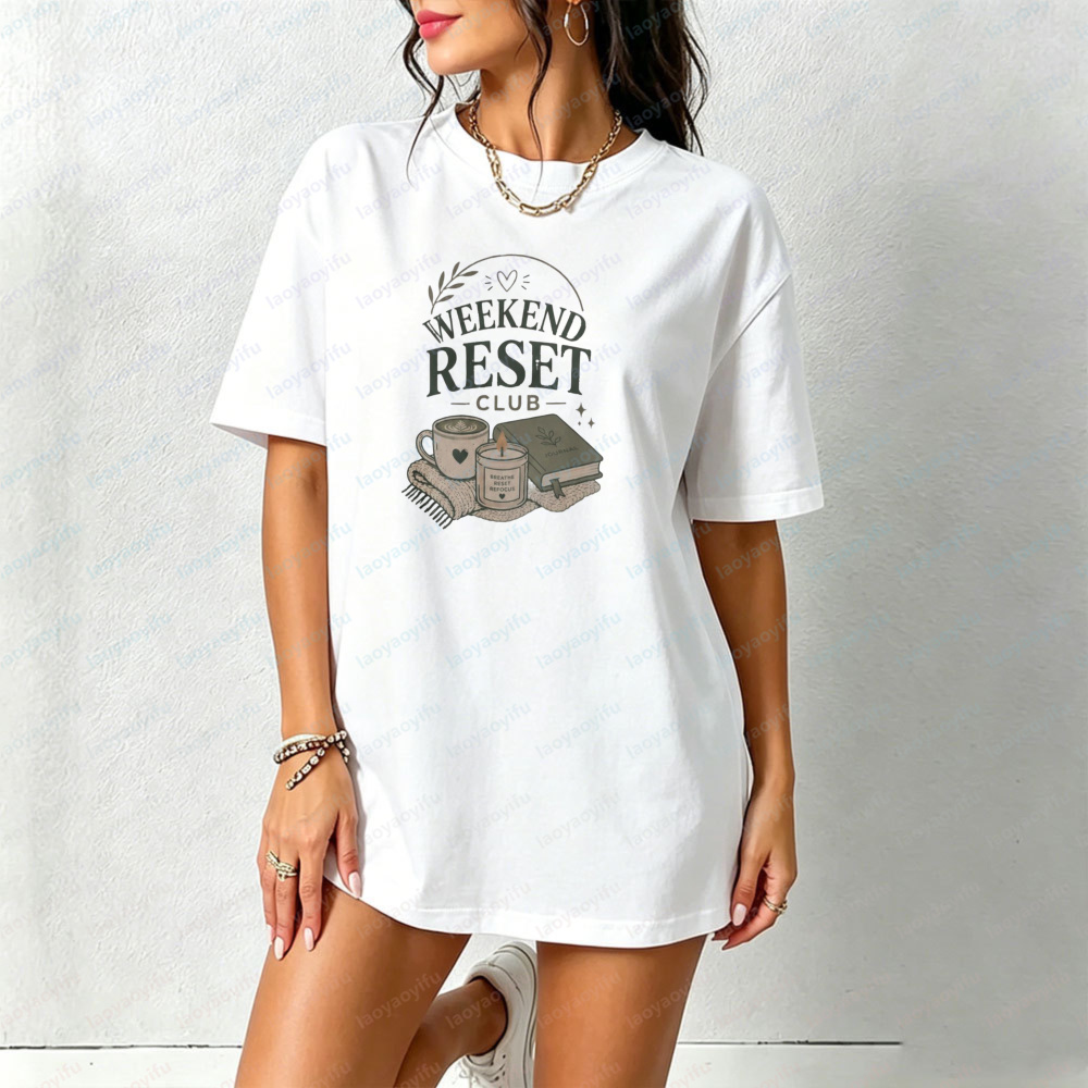 Weekend Reset Club T-Shirt Sel - Health Wellness Club recensie en prijs