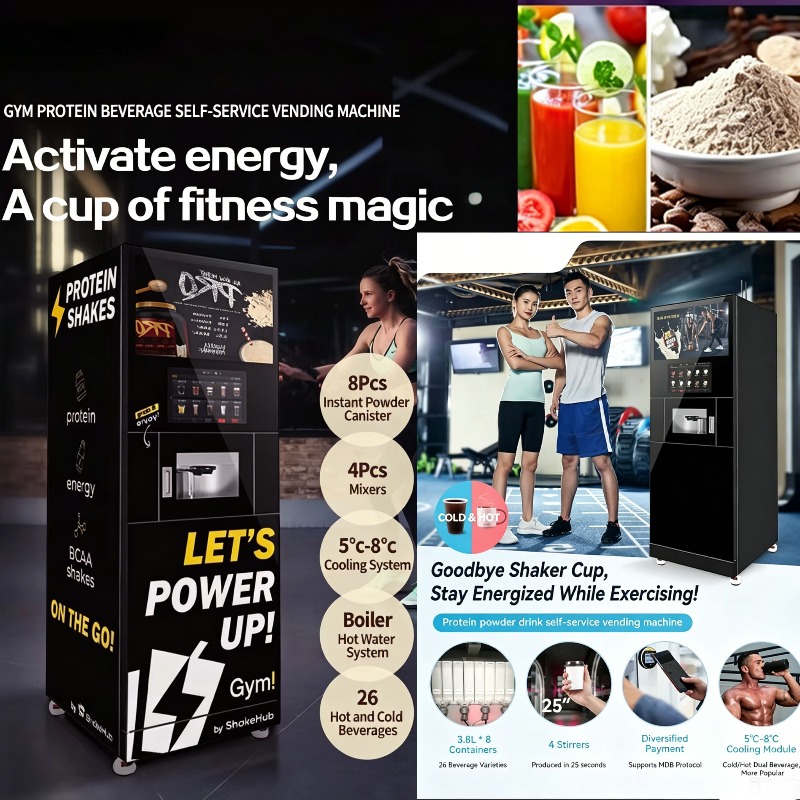Protein Shake Dispenser Machin - Health Wellness Club recensie en prijs