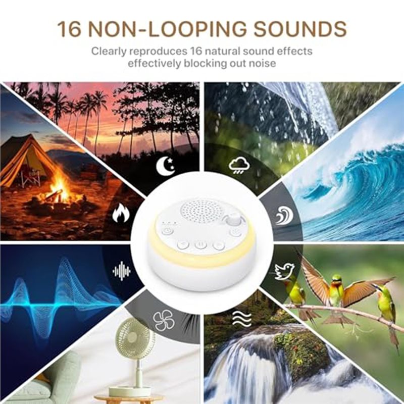 CYGJ-Sleep Aid Sound Machine F - White Noise Machine Sleep recensie en prijs