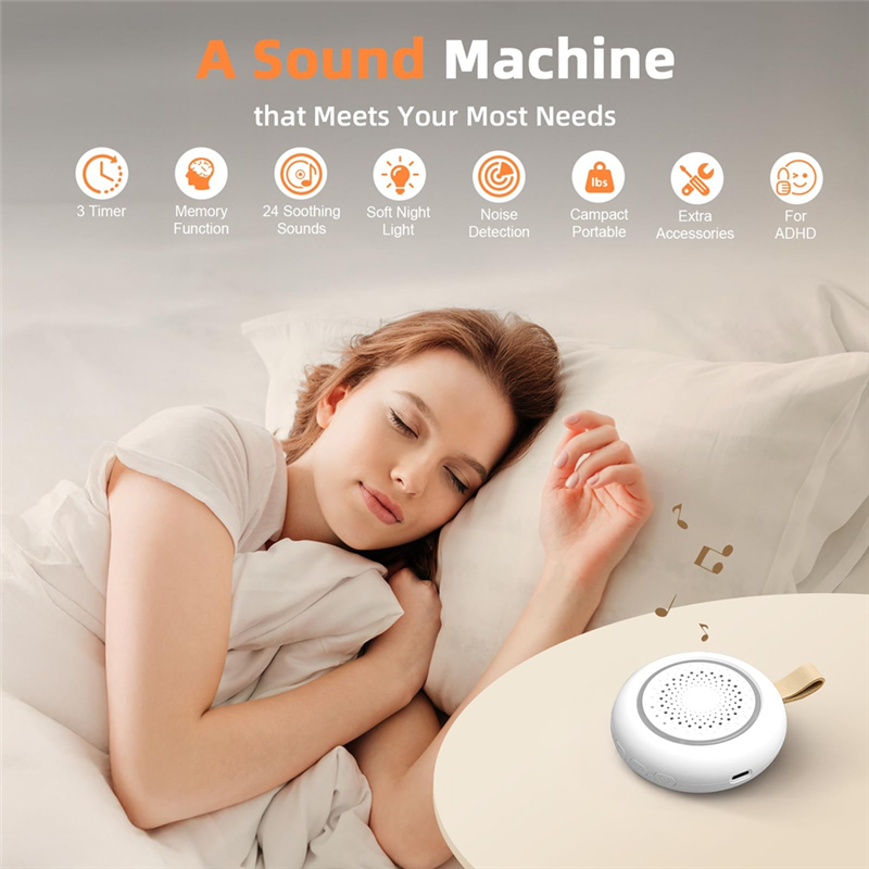 A38T-White Noise Sound Machine - White Noise Machine Sleep recensie en prijs