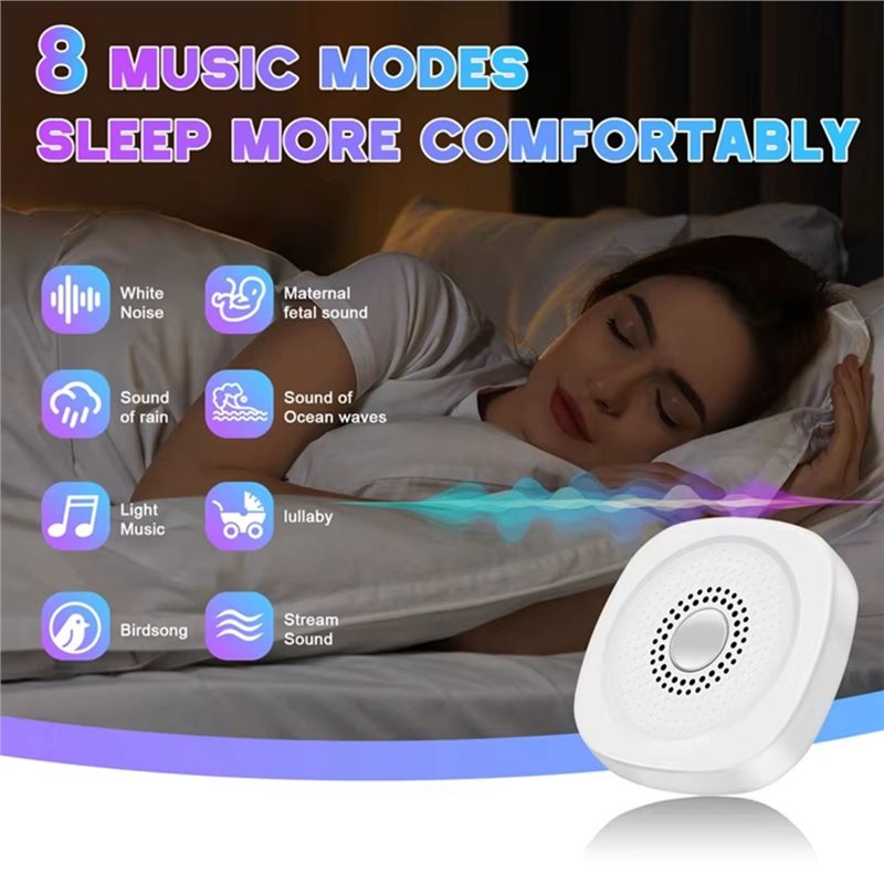 Newborn Baby Sleep Device Whit - White Noise Machine Sleep recensie en prijs