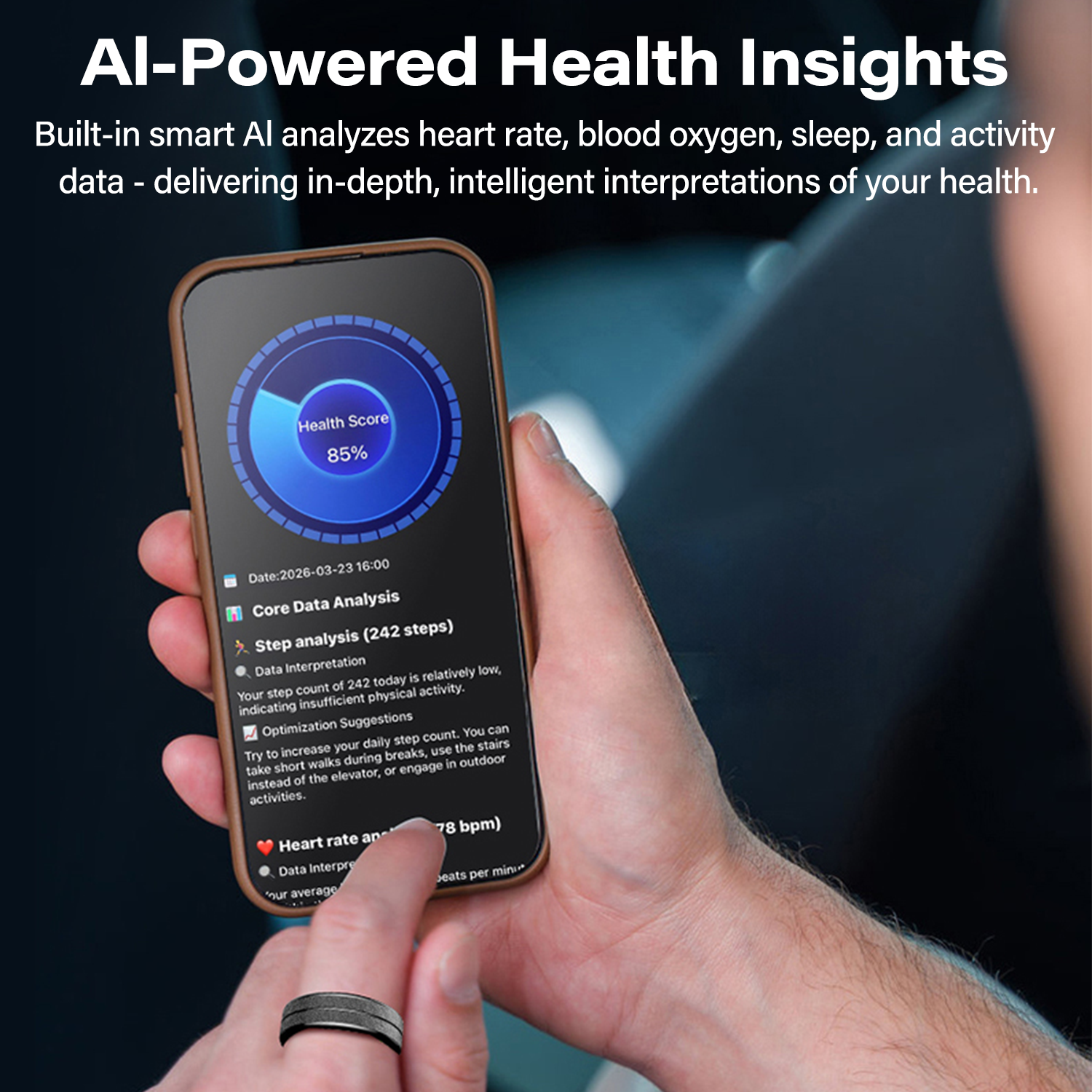 Smart Ring Men Women AI Health - Women'S Health & Wellness Center recensie en prijs