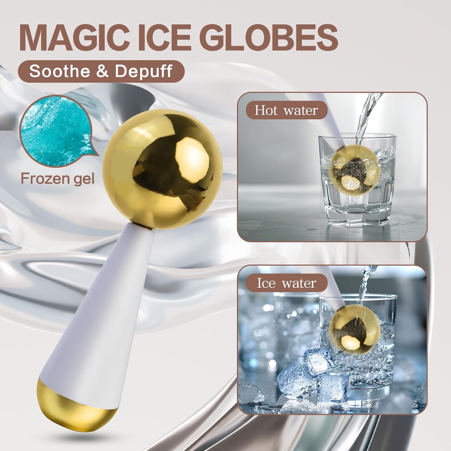 Ice Globes for Face Eyes Steel - Ice Roller Face Cold recensie en prijs