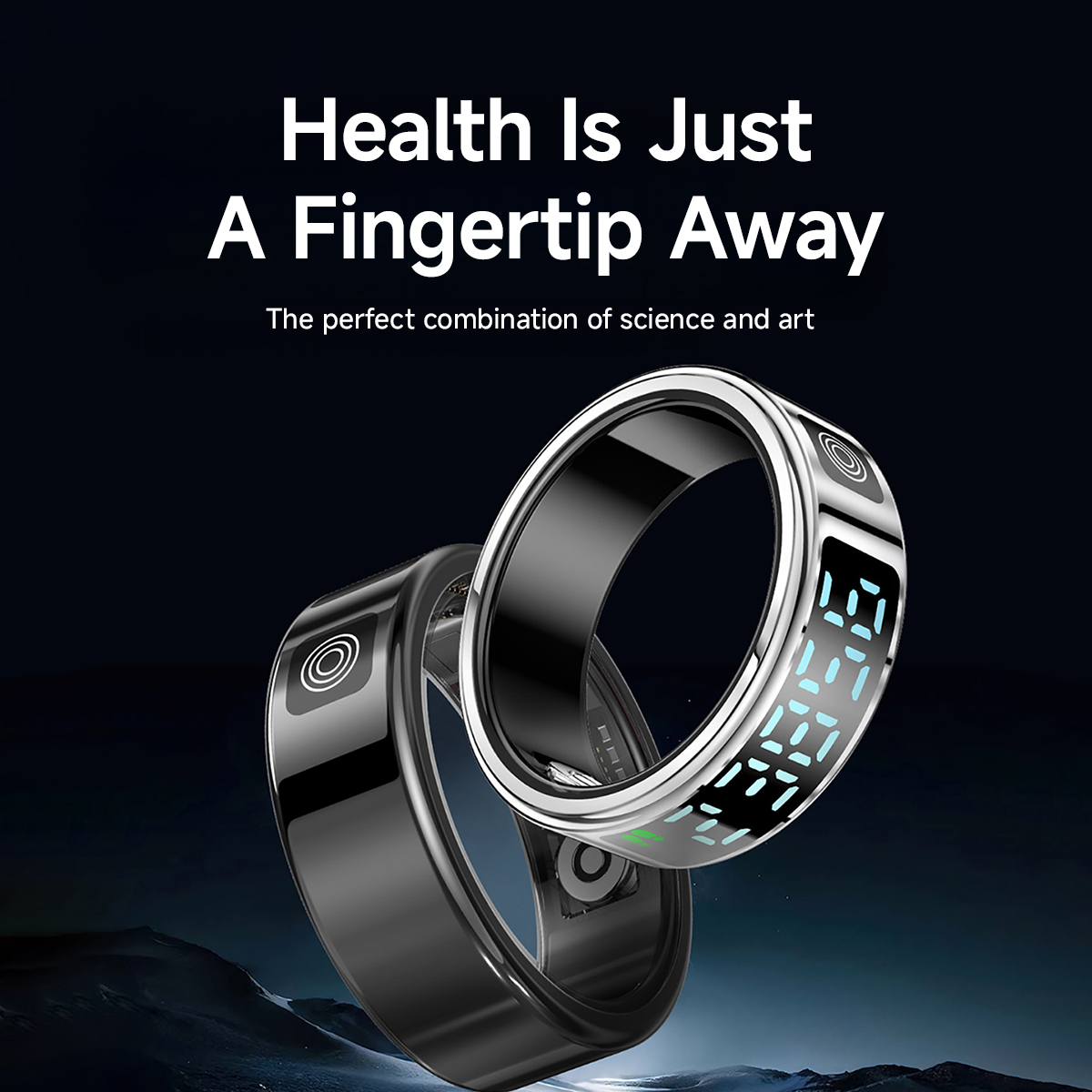 New Smart Ring SR08 LED Displa - Women'S Health & Wellness Center recensie en prijs