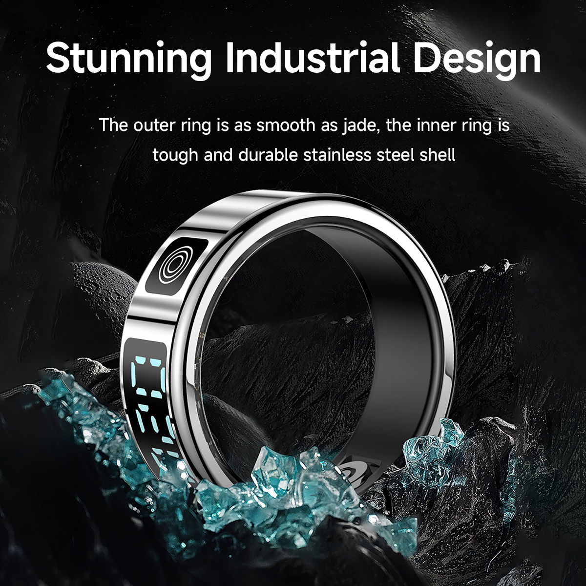New Smart Ring SR08 LED Displa - Women'S Health & Wellness Center recensie en prijs