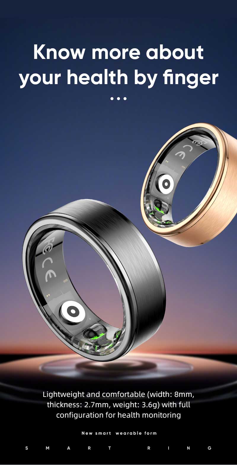 R03 Smart Ring Men Women With  - Women'S Health & Wellness Center recensie en prijs