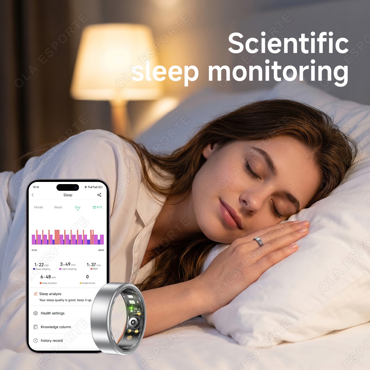 R10 Smart Ring with Charging C - Women'S Health & Wellness Center recensie en prijs