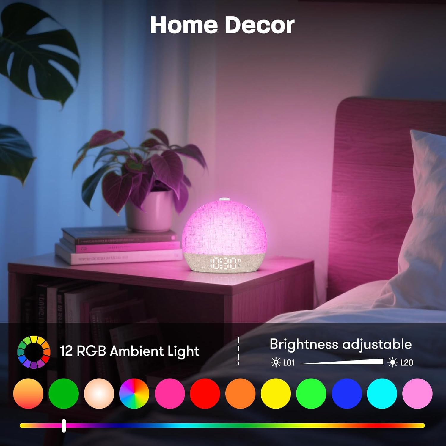 Wake Up Light Sunrise Alarm Cl - White Noise Machine Sleep recensie en prijs